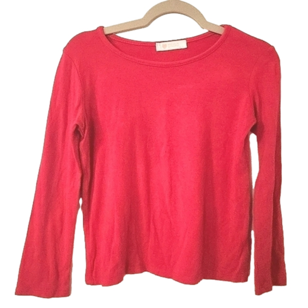 I Heart Pinc girls long sleeve top size 6 D34